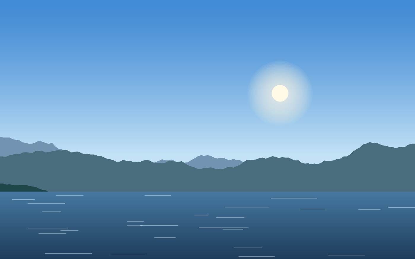Landschaftsillustration
