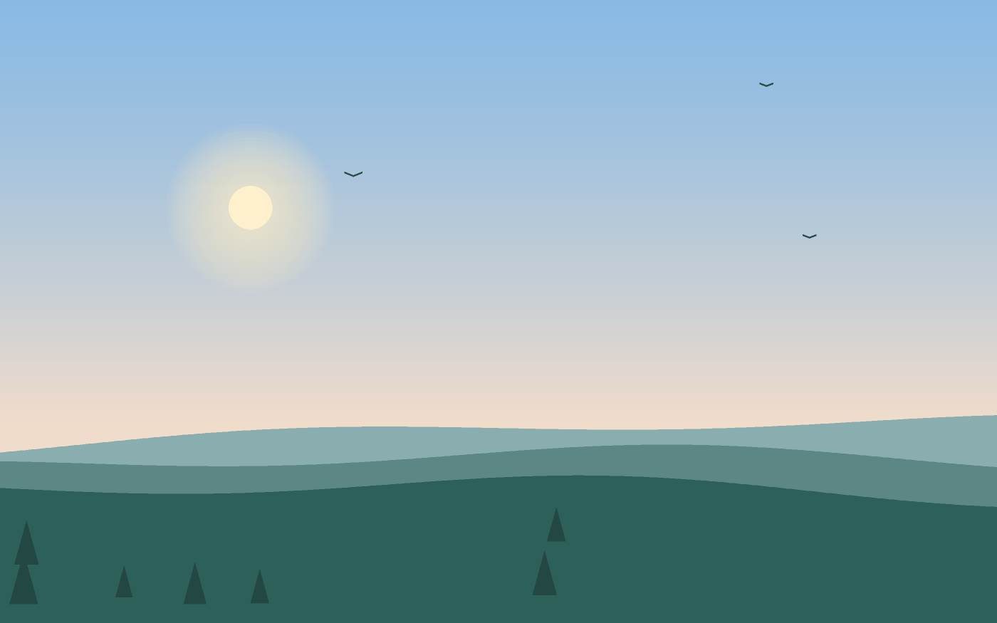 Landschaftsillustration