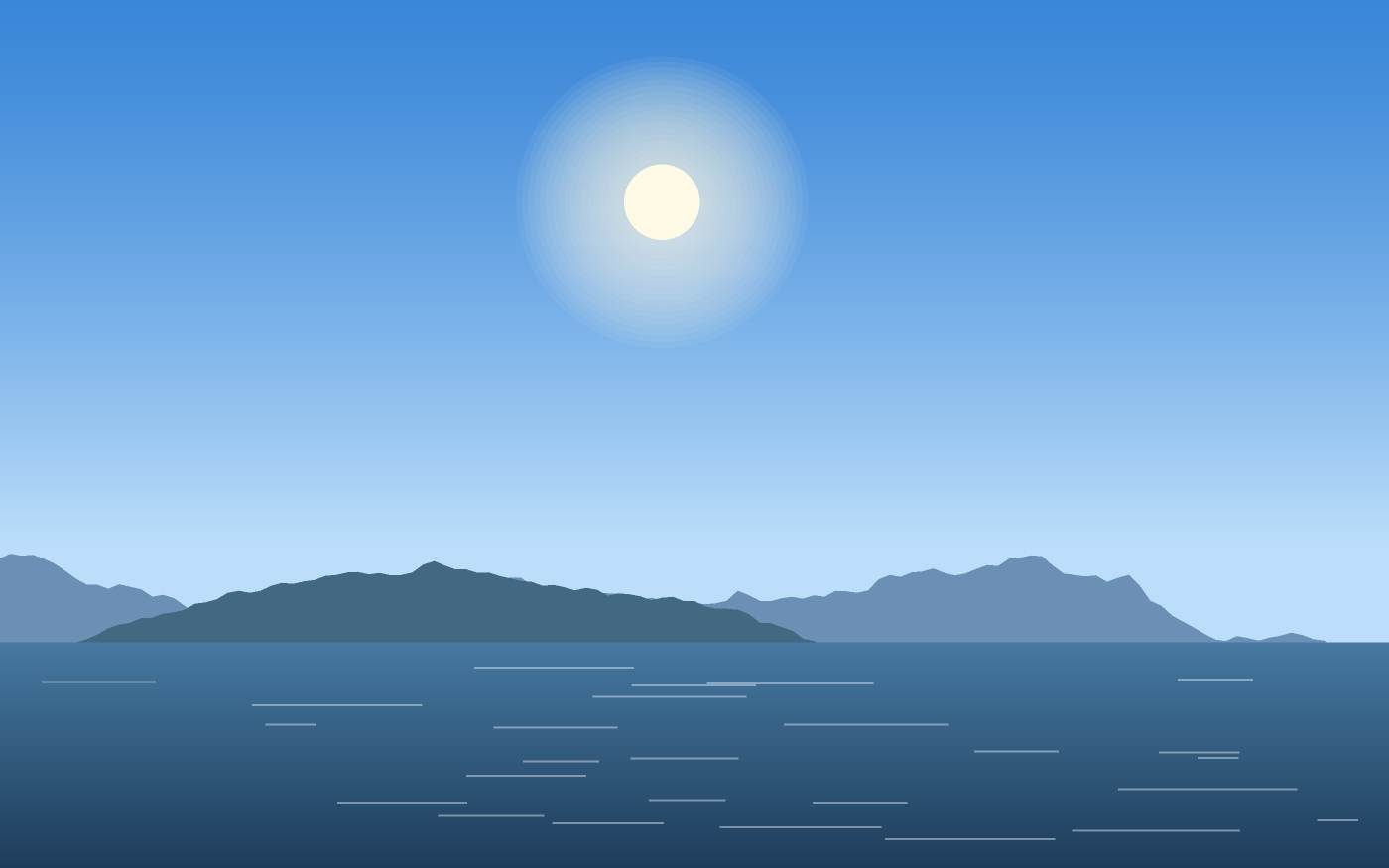 Ilustración de un paisaje