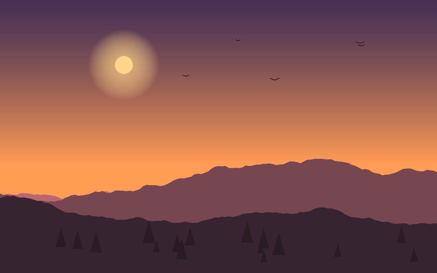 Illustration de paysage