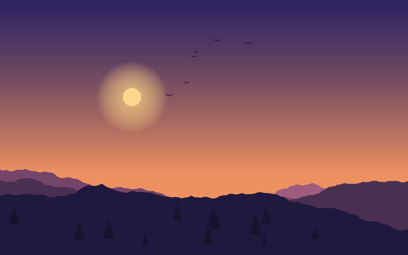Illustration de paysage