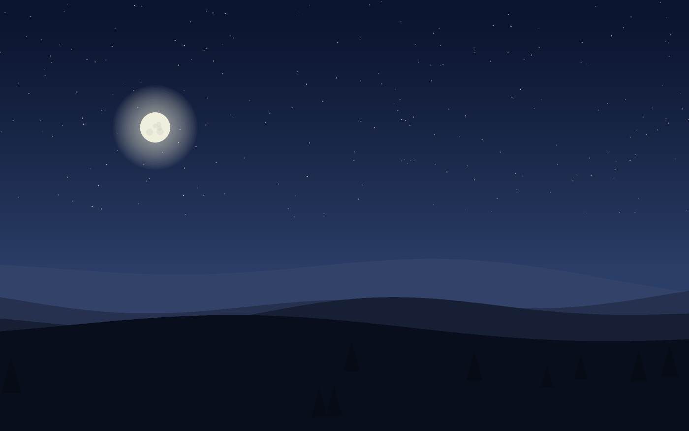 Illustrazione di un paesaggio