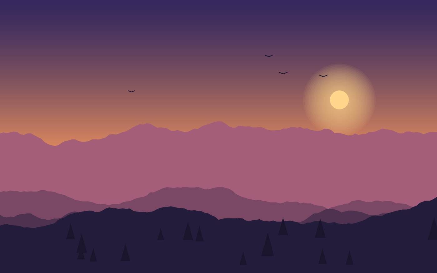Landscape illustration